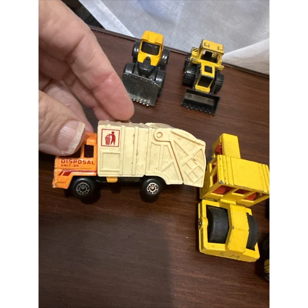 lot of 5 vintage construction vehicles